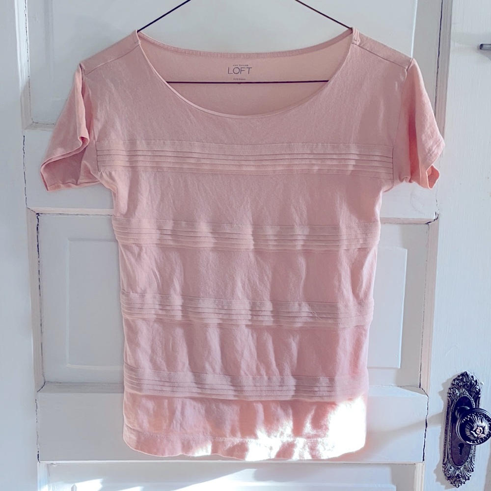 Pink Ruffle Shirt - Loft